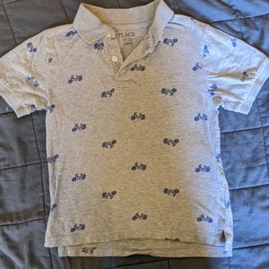 🏍️Children's Place Motorcycle Polo, size 5-6